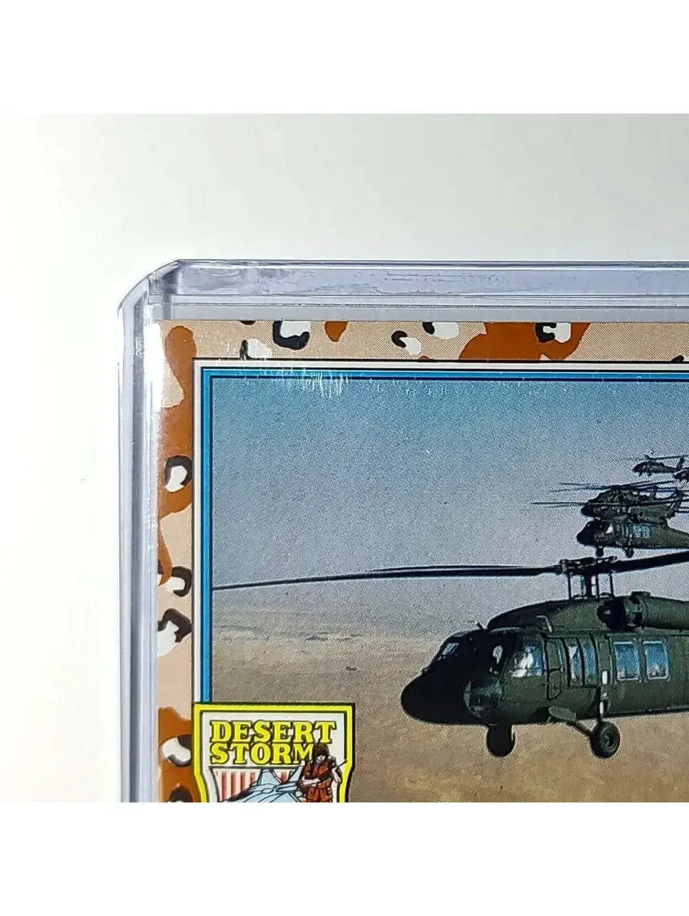 UH-60A Black Hawk 1991 Topps Desert Storm #130 Card